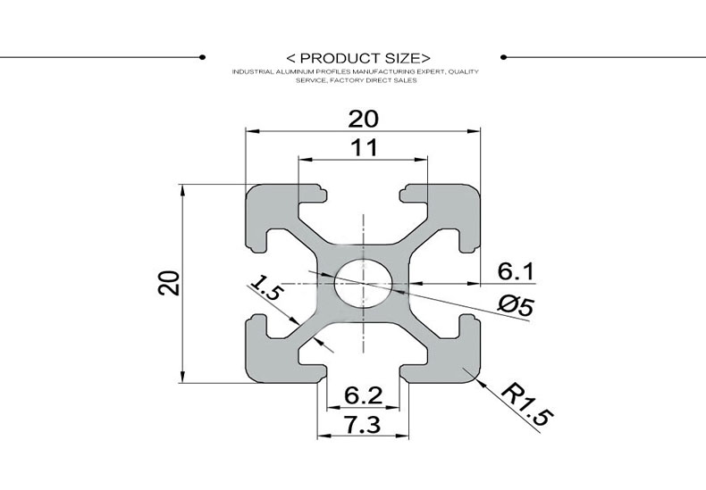 Extruded Aluminium Profiles 2020 Extrusion Aluminum Extruded Aluminium Profiles 2020 Extrusion Aluminum