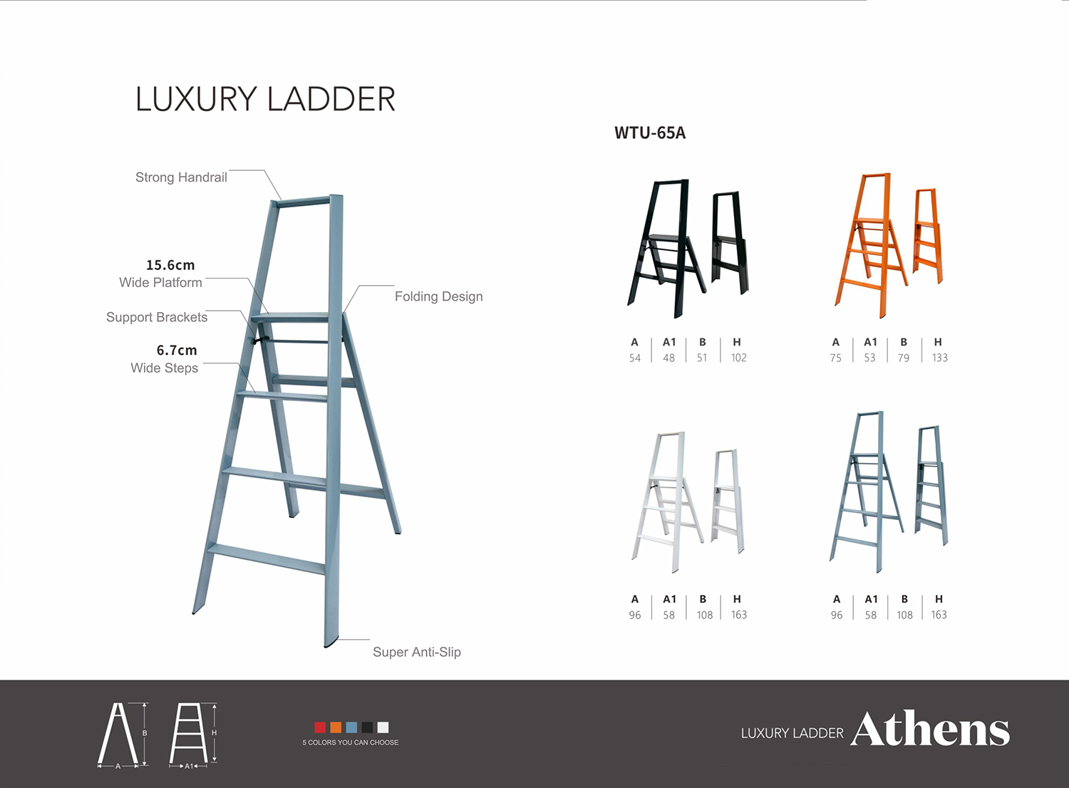Step stools Household ladders